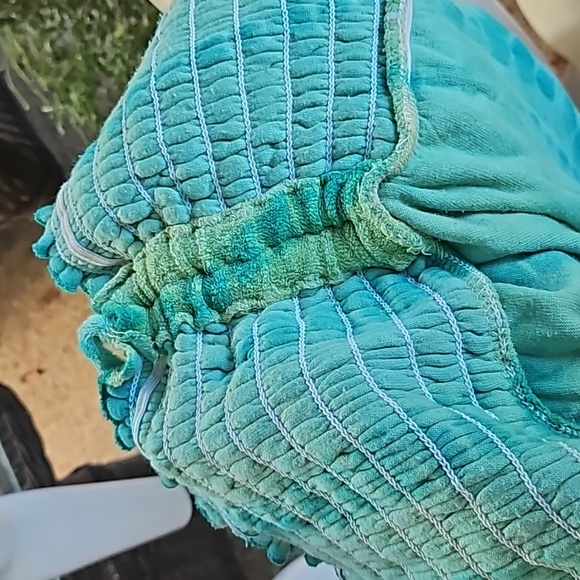 Cute stretchy swimming cover up terry towel dress sundress size small - Picture 7 of 7